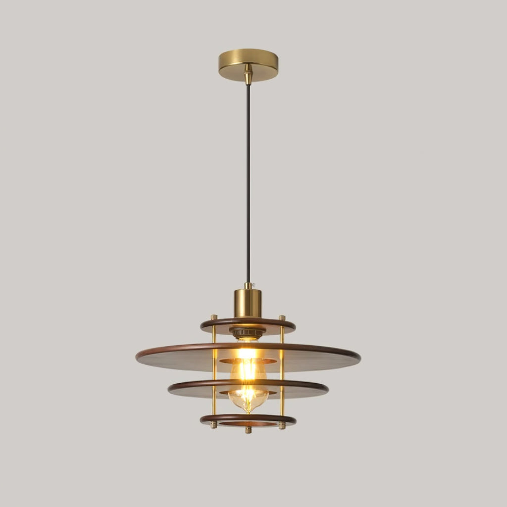 Oakenina Wood Pendant Light-Moonnatur