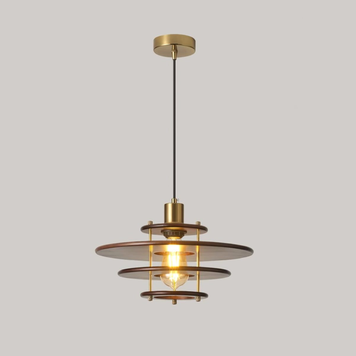 Oakenina Wood Pendant Light-Moonnatur