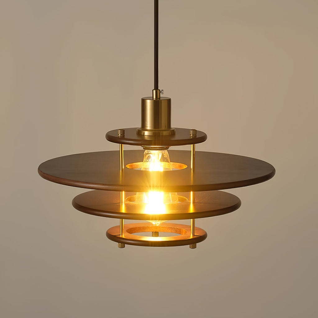 Oakenina Wood Pendant Light-Moonnatur