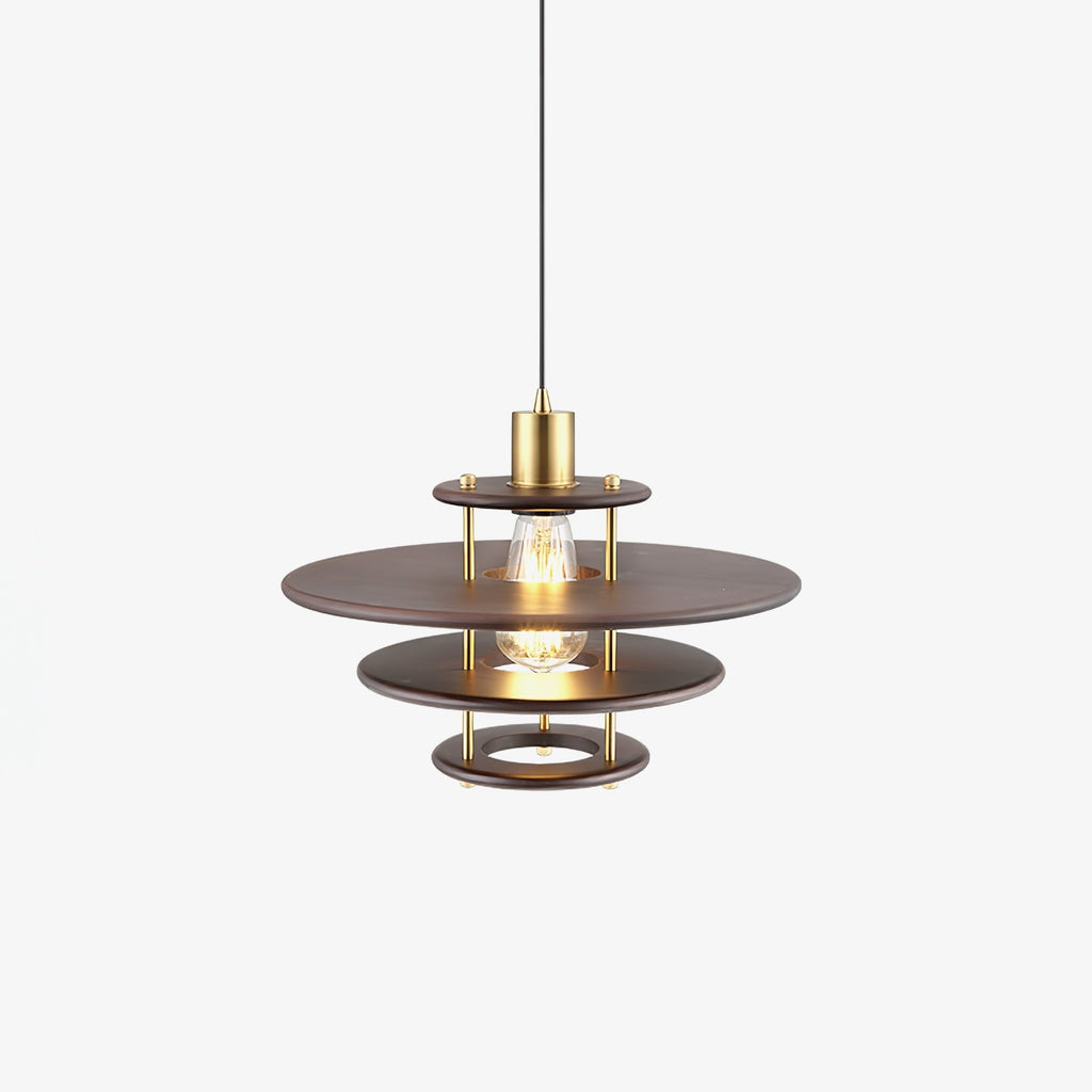 Oakenina Wood Pendant Light-Moonnatur