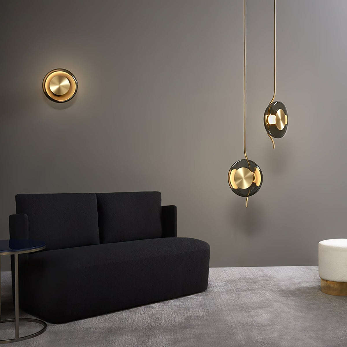 Virelle Glass Pendant Lamp-Moonnatur