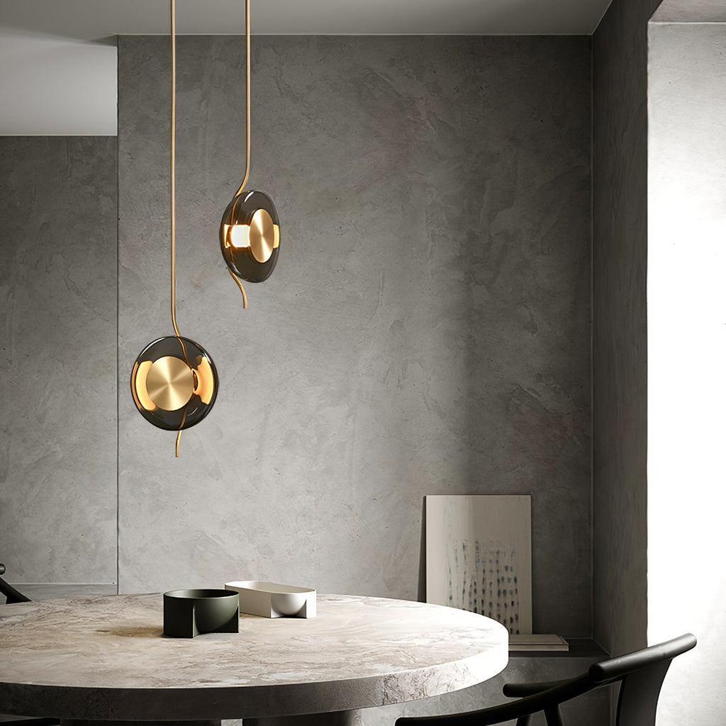 Virelle Glass Pendant Lamp-Moonnatur