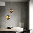 Virelle Glass Pendant Lamp-Moonnatur