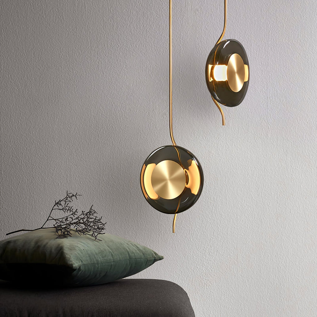Virelle Glass Pendant Lamp-Moonnatur
