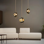 Virelle Glass Pendant Lamp-Moonnatur