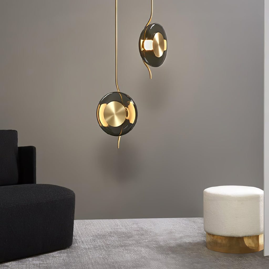 Virelle Glass Pendant Lamp-Moonnatur