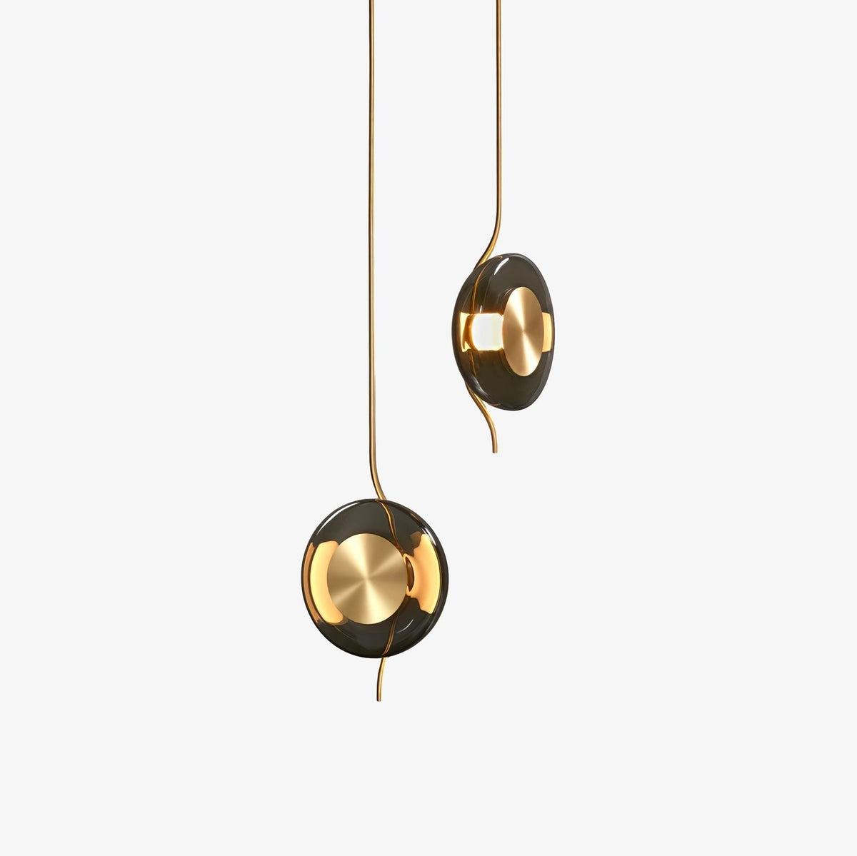 Virelle Glass Pendant Lamp-Moonnatur