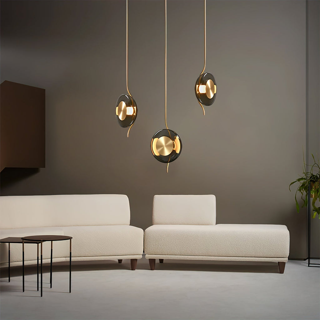 Virelle Glass Pendant Lamp-Moonnatur