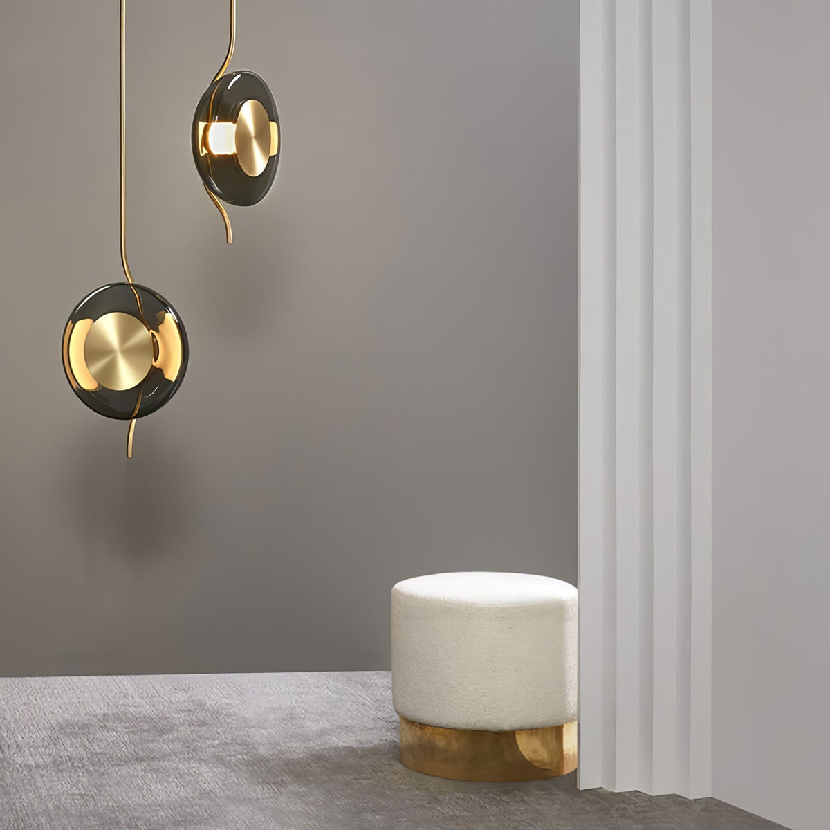 Virelle Glass Pendant Lamp-Moonnatur