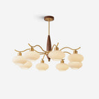 Hildenfield Glass Chandelier-Moonnatur