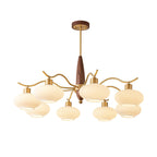 Hildenfield Glass Chandelier-Moonnatur