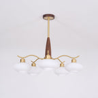 Hildenfield Glass Chandelier-Moonnatur