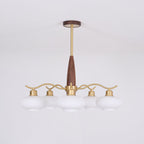 Hildenfield Glass Chandelier-Moonnatur