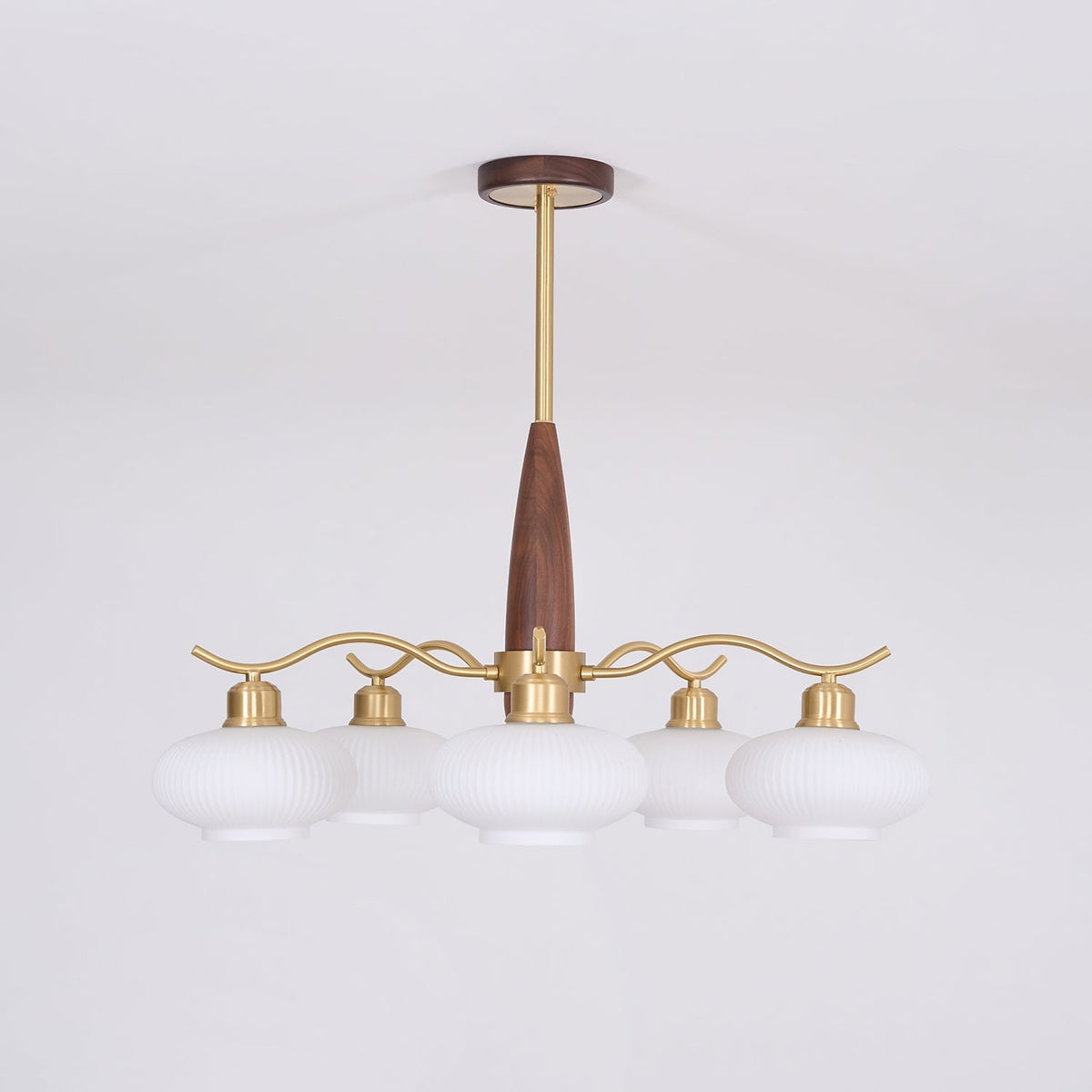 Hildenfield Glass Chandelier-Moonnatur