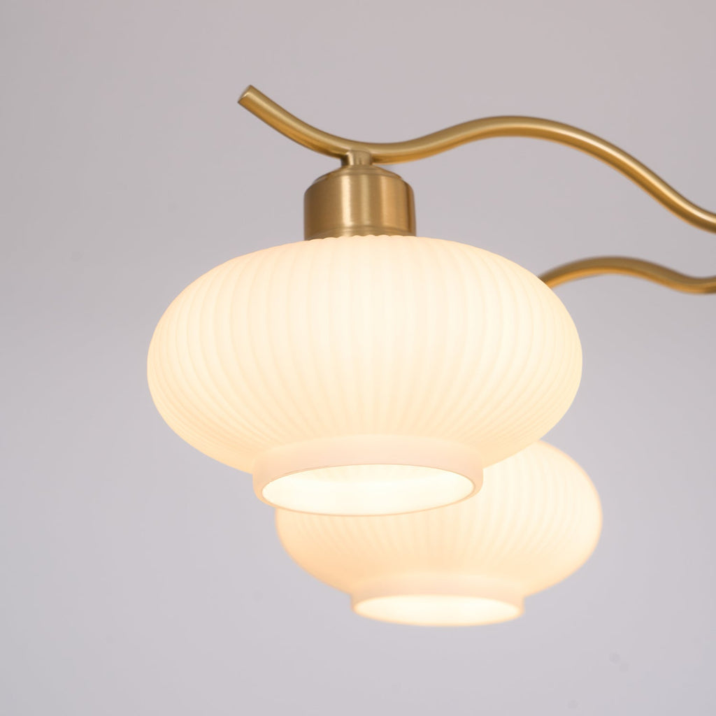 Hildenfield Glass Chandelier-Moonnatur