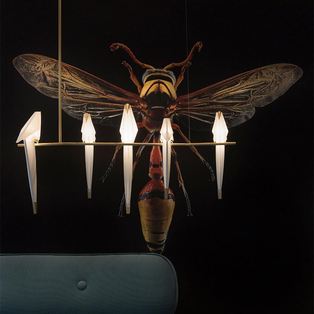 Pirenna Acrylic Chandelier-Moonnatur