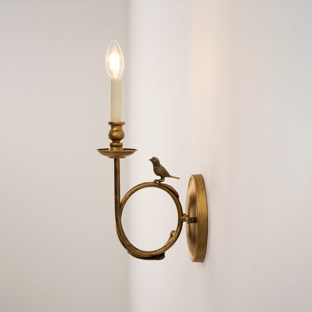 Altonwynne Metal Wall Light-Moonnatur