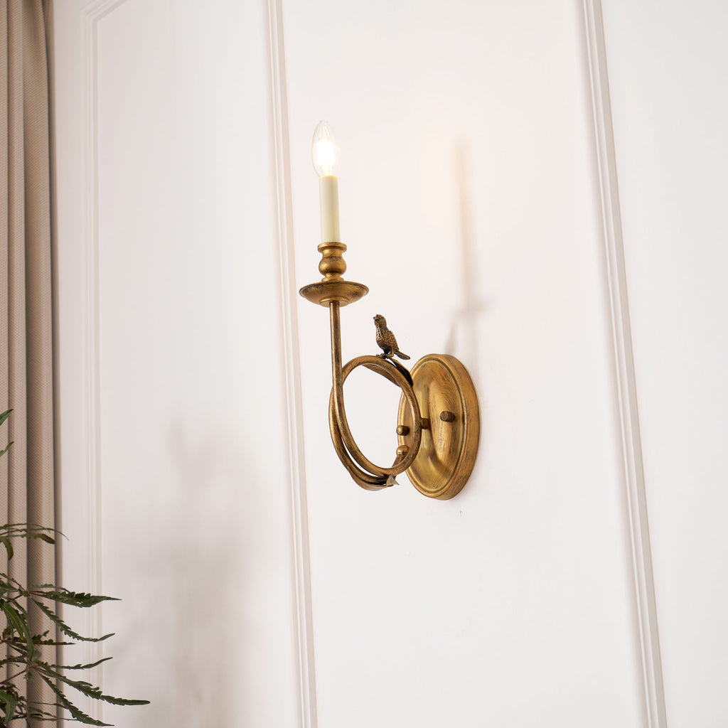 Altonwynne Metal Wall Light-Moonnatur