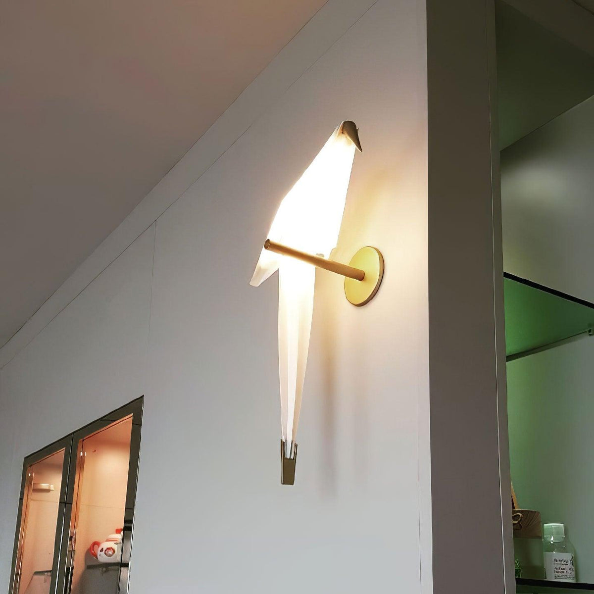 Jalmira Plastic Wall Light-Moonnatur