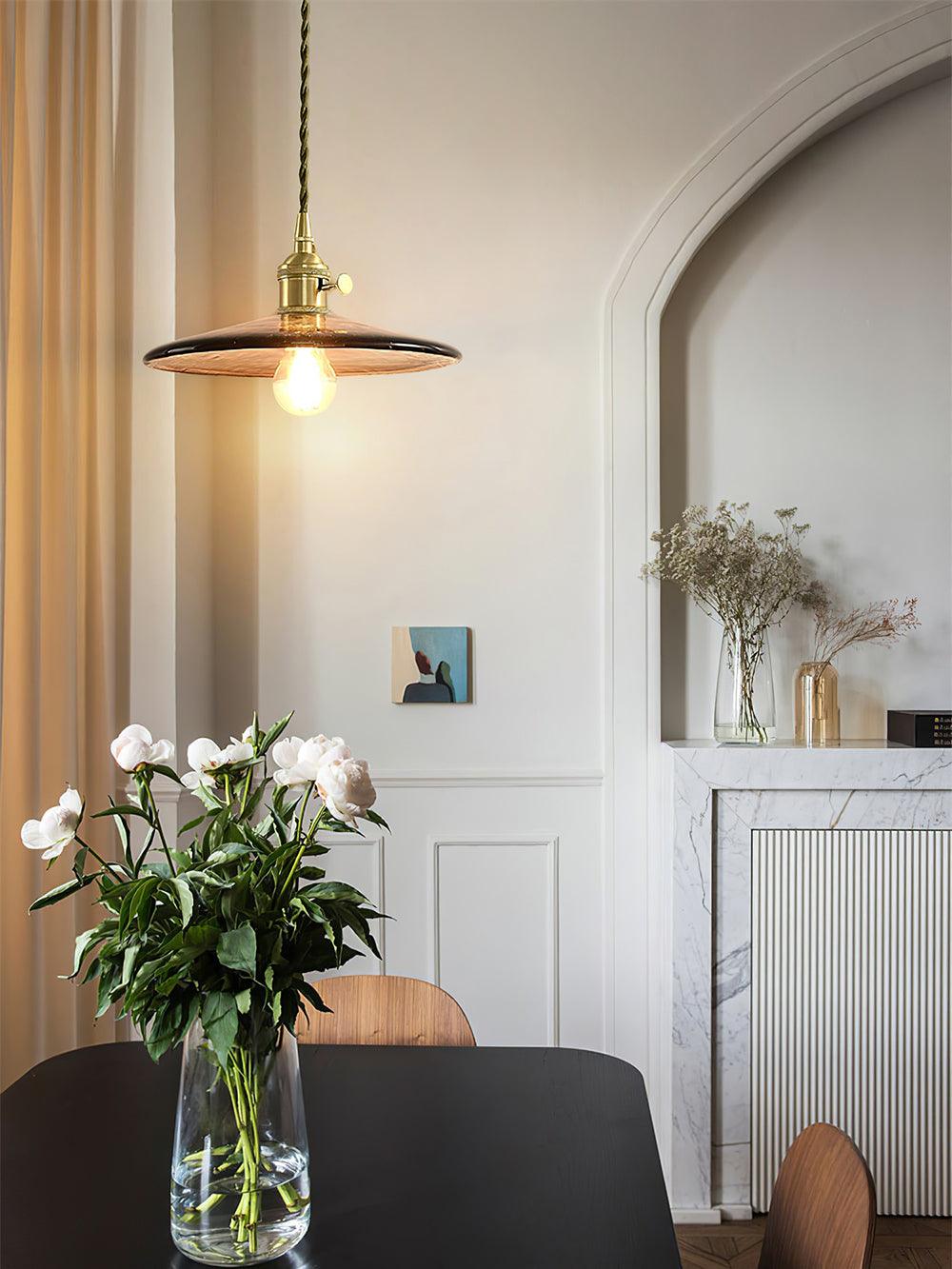 Weldenvale Glass Pendant Light-Moonnatur
