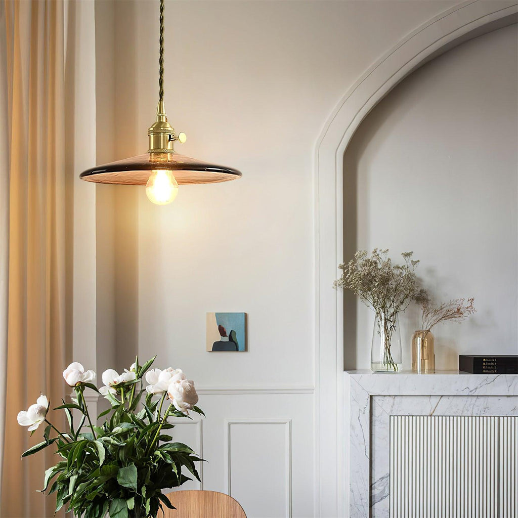 Weldenvale Glass Pendant Light-Moonnatur