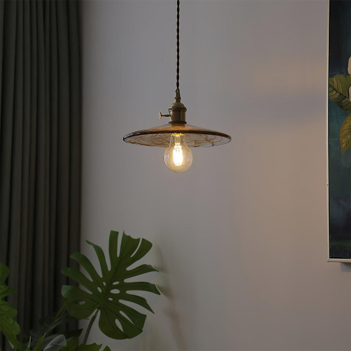 Weldenvale Glass Pendant Light-Moonnatur