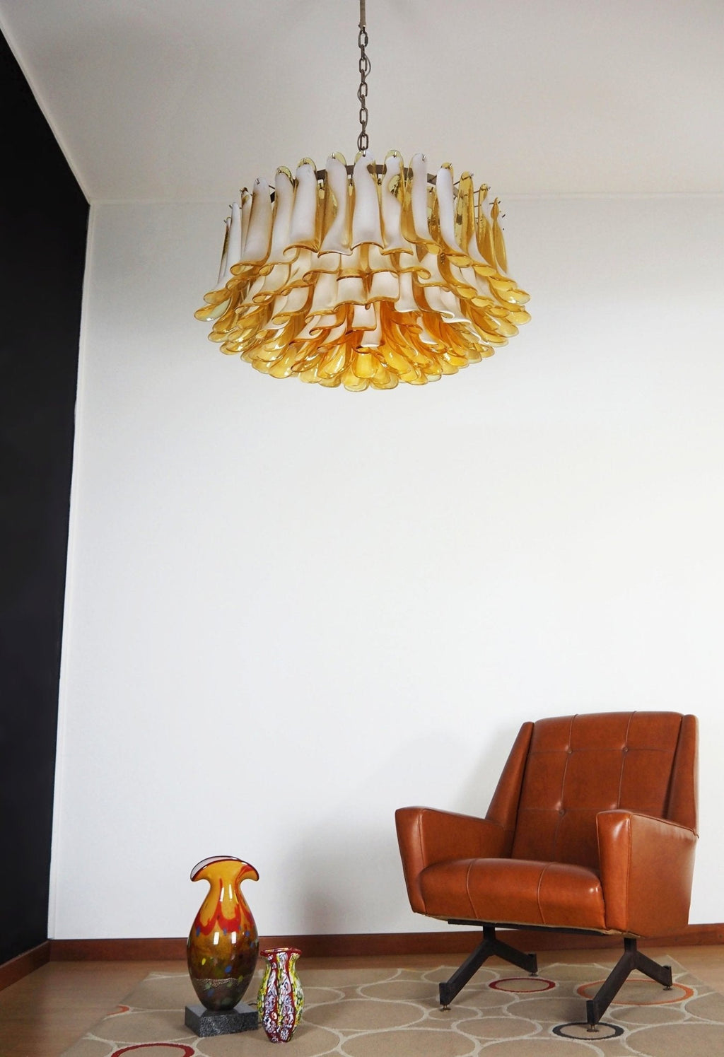 Ulvenara Glass Chandelier-Moonnatur