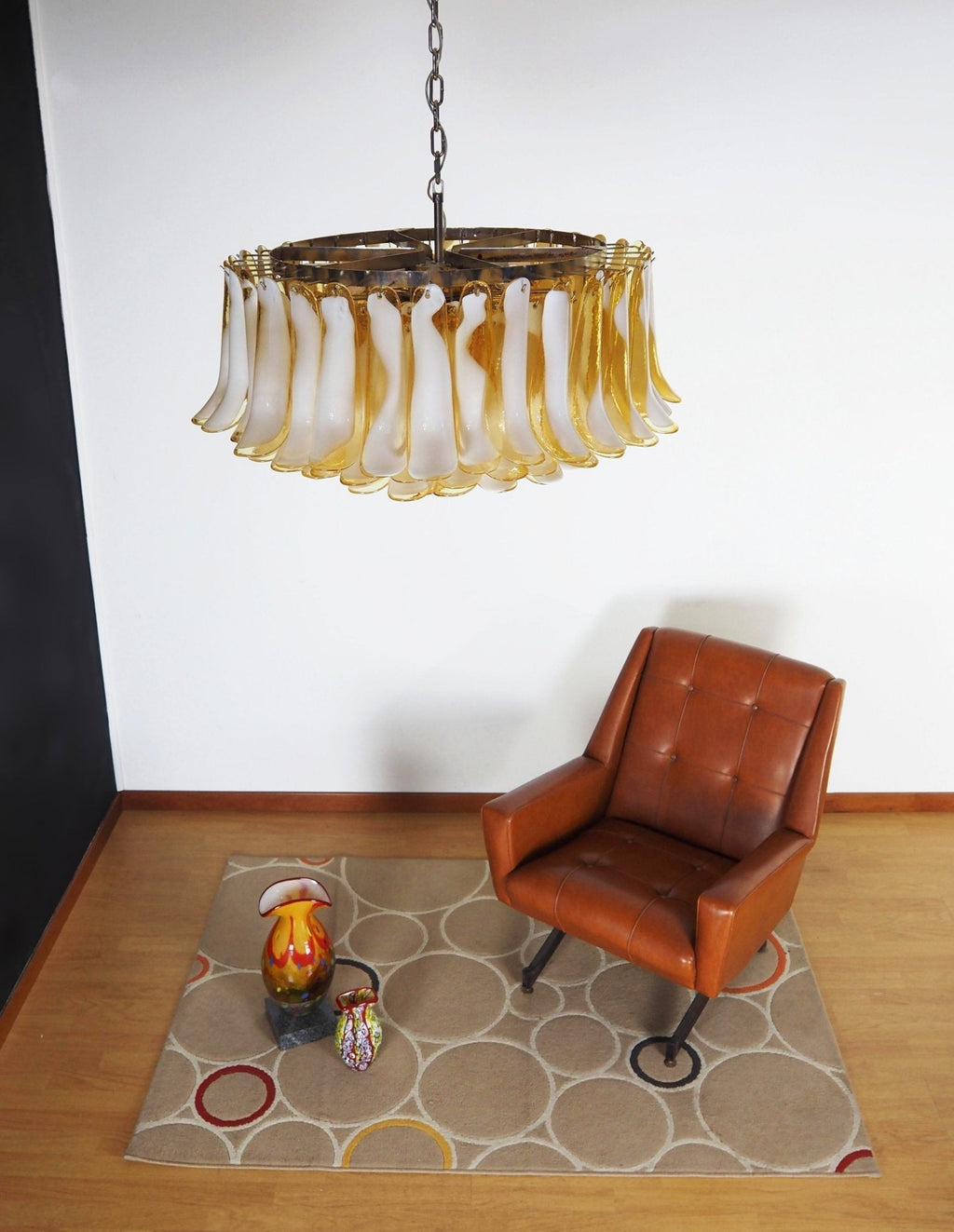 Ulvenara Glass Chandelier-Moonnatur