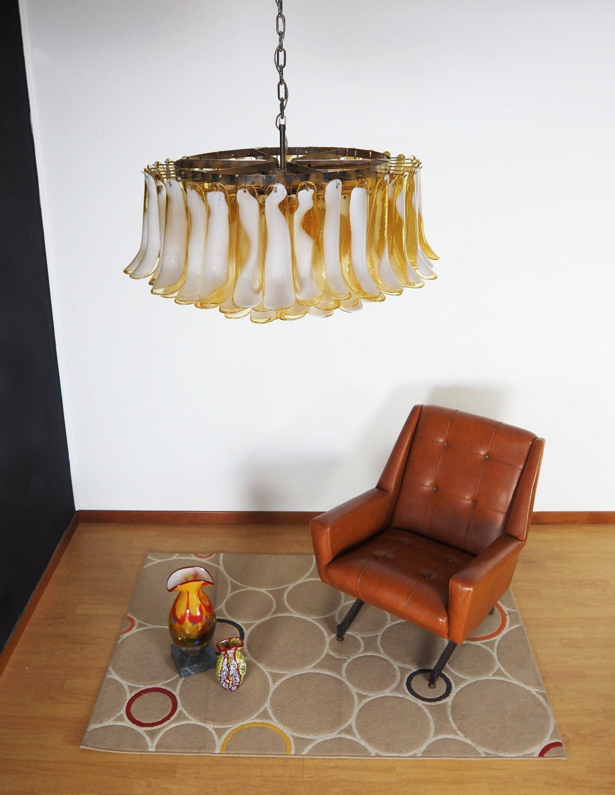 Ulvenara Glass Chandelier-Moonnatur