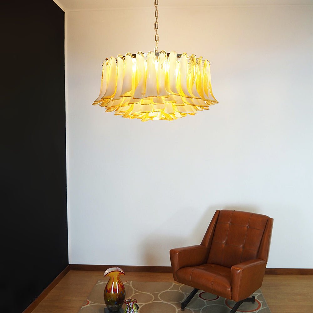 Ulvenara Glass Chandelier-Moonnatur