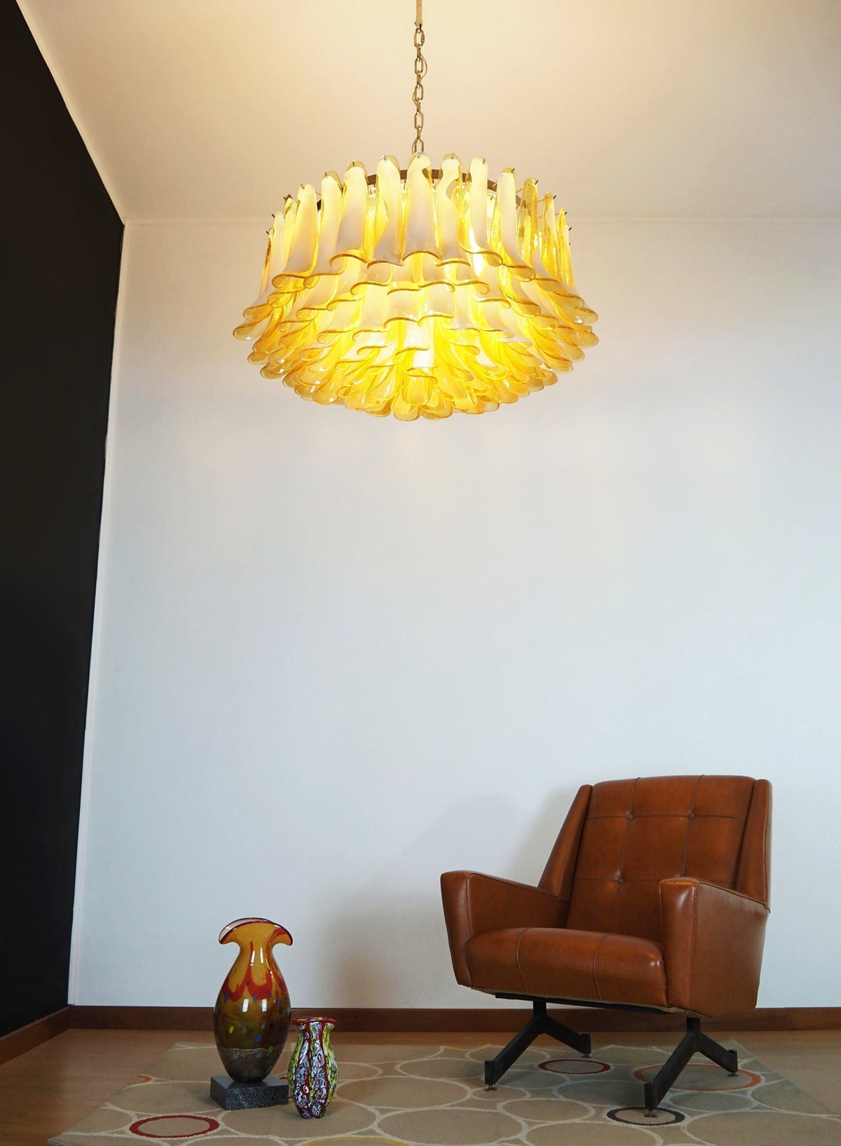Ulvenara Glass Chandelier-Moonnatur