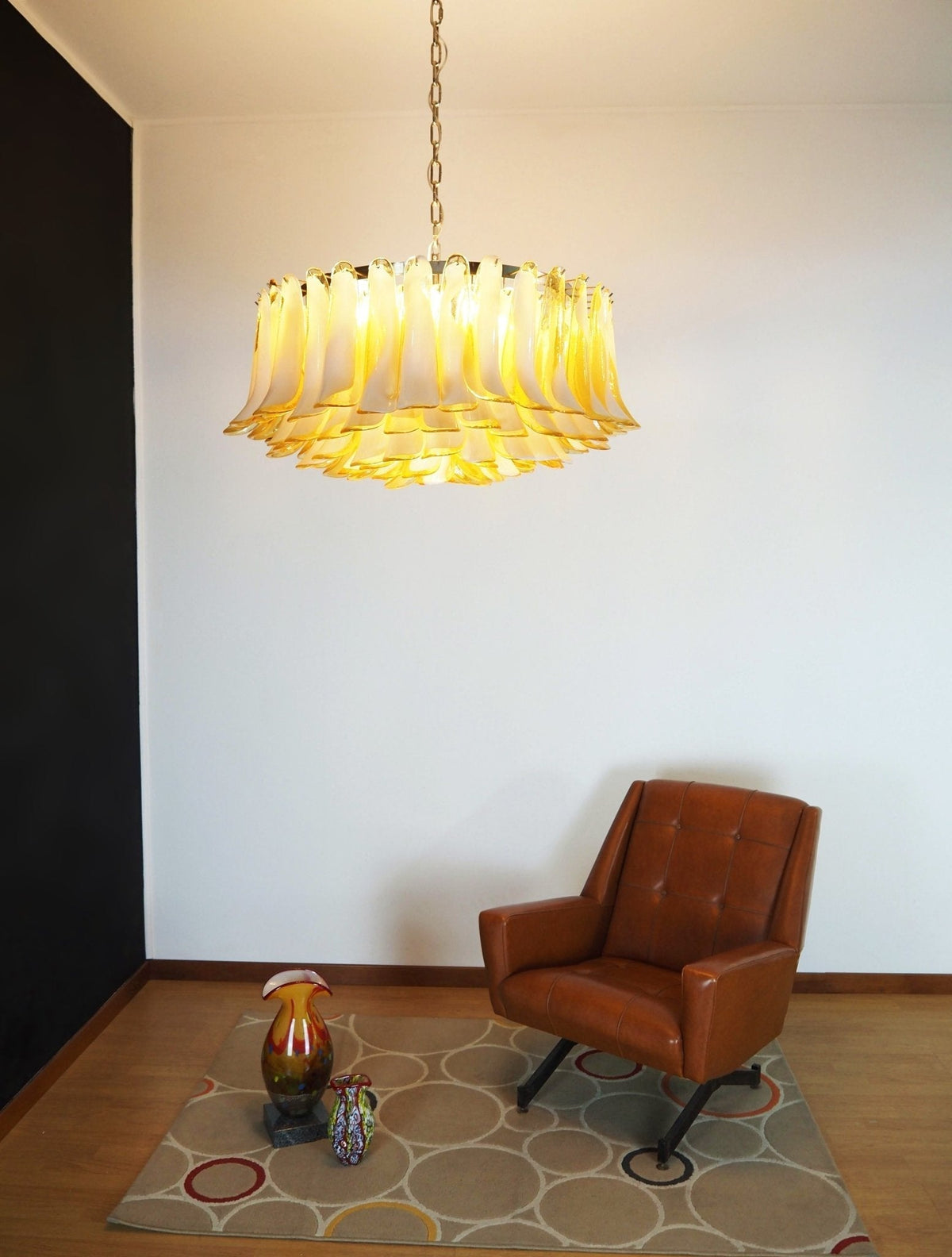 Ulvenara Glass Chandelier-Moonnatur