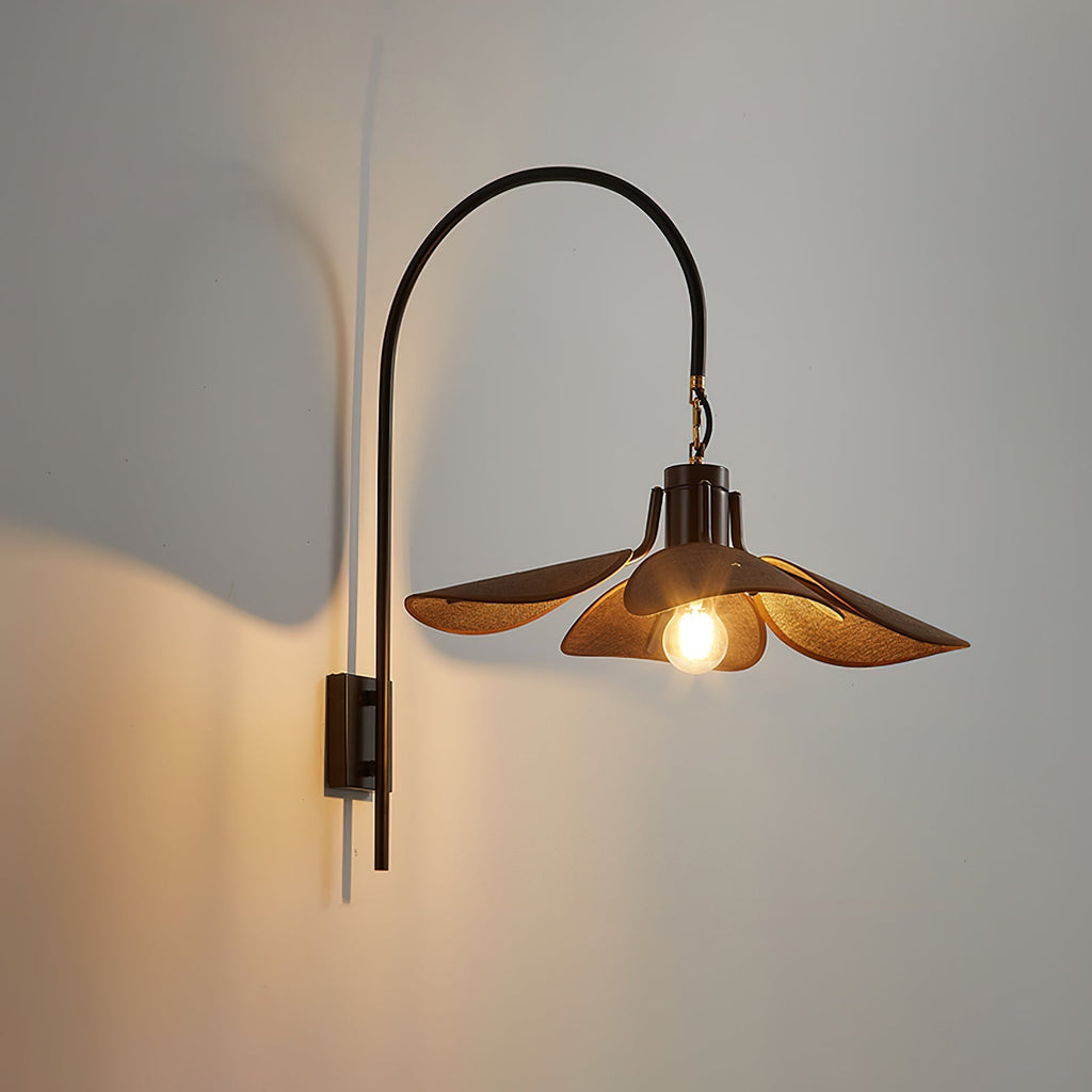 Seldenora Fabric Wall Light-Moonnatur
