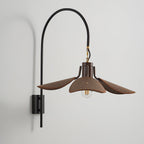 Seldenora Fabric Wall Light-Moonnatur
