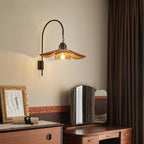 Seldenora Fabric Wall Light-Moonnatur