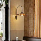 Seldenora Fabric Wall Light-Moonnatur