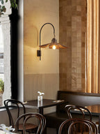 Seldenora Fabric Wall Light-Moonnatur