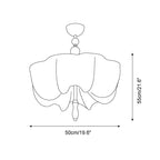 Casteroria Fabric Ceiling Light-Moonnatur