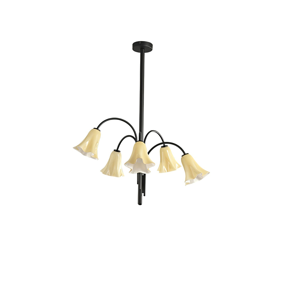 Beldenbrook Glass Chandelier-Moonnatur