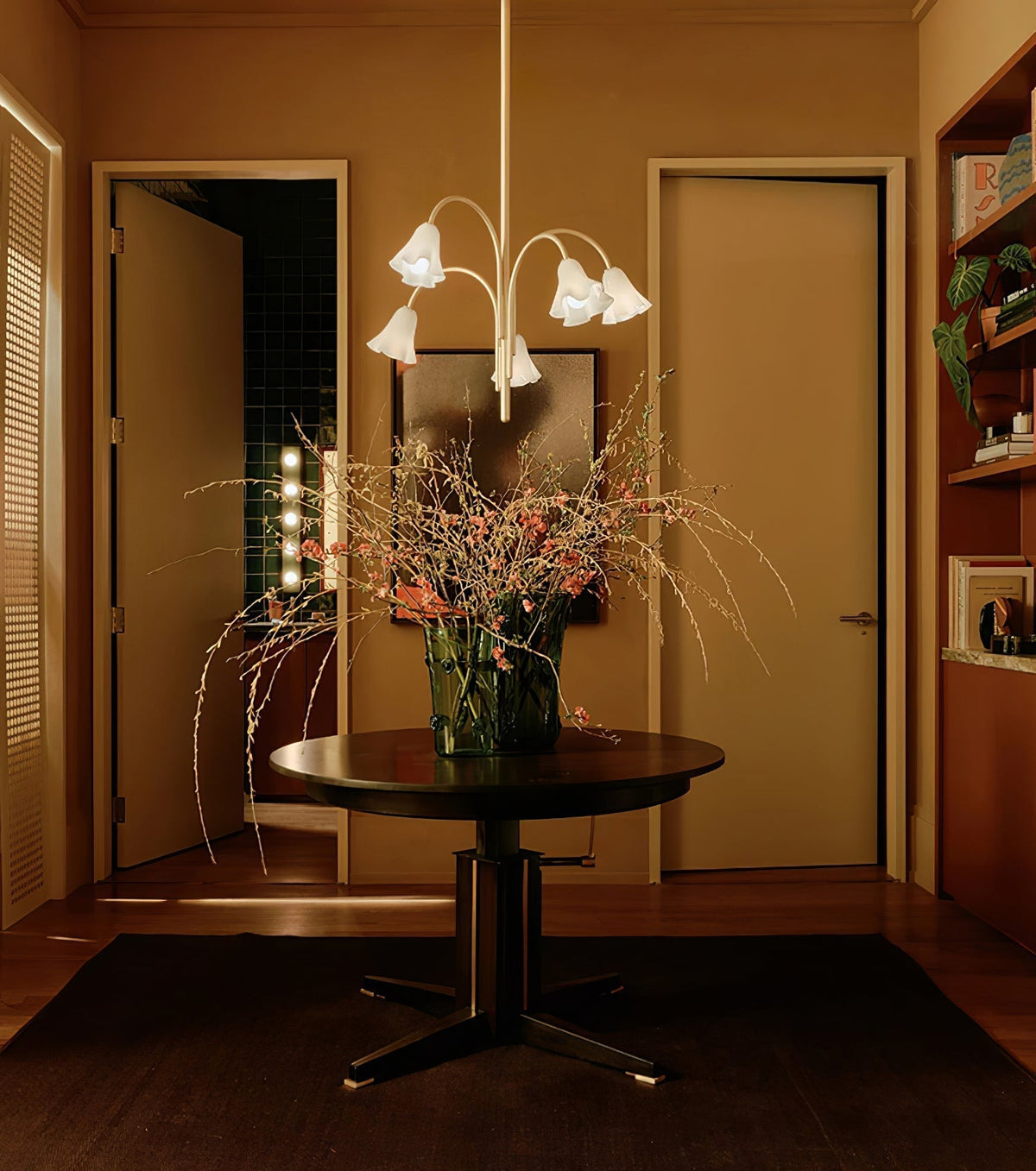 Beldenbrook Glass Chandelier-Moonnatur