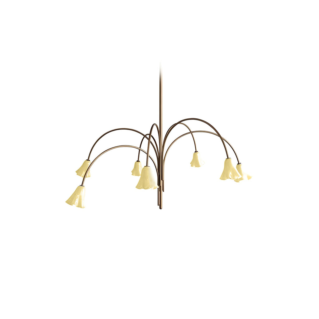 Beldenbrook Glass Chandelier-Moonnatur