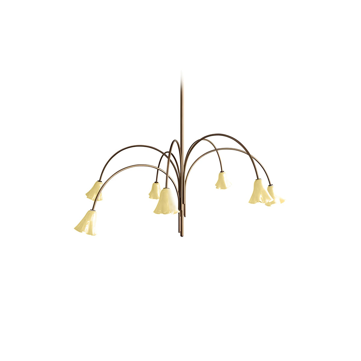 Beldenbrook Glass Chandelier-Moonnatur