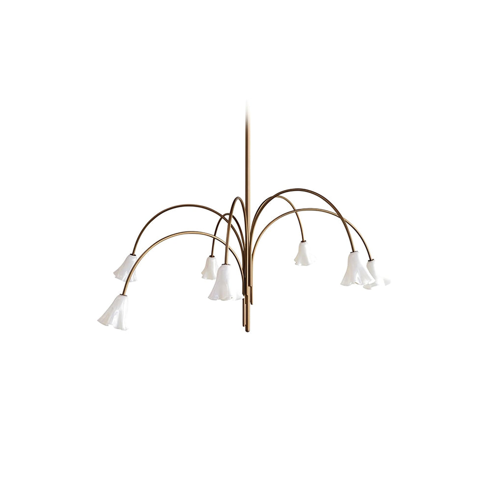 Beldenbrook Glass Chandelier-Moonnatur