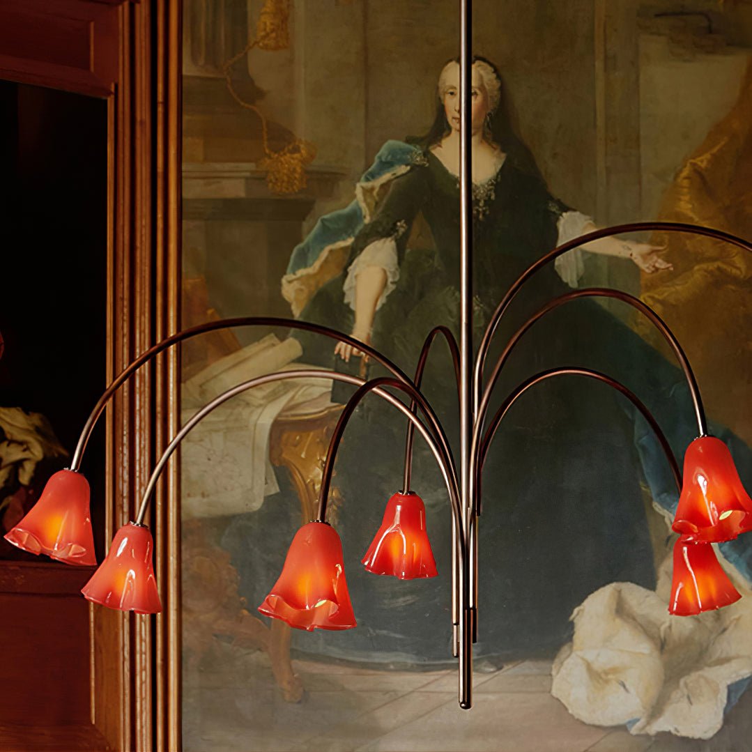 Beldenbrook Glass Chandelier-Moonnatur