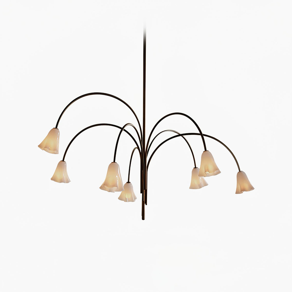 Beldenbrook Glass Chandelier-Moonnatur