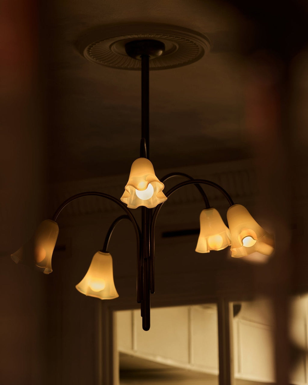 Beldenbrook Glass Chandelier-Moonnatur