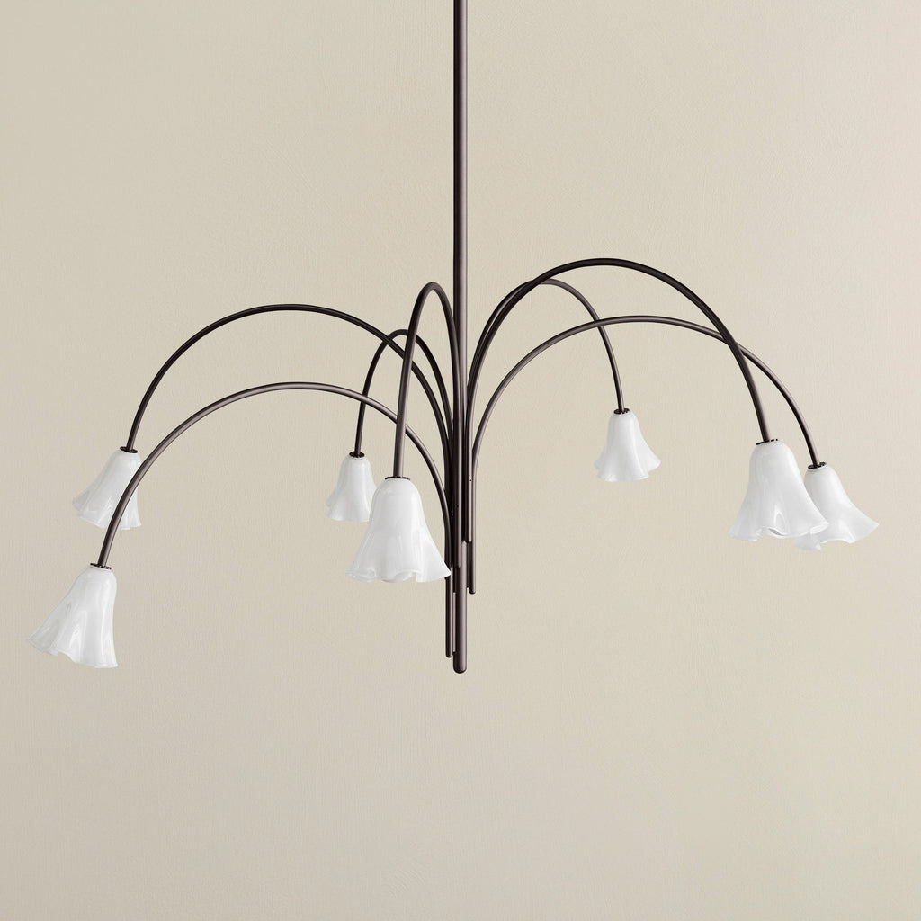 Beldenbrook Glass Chandelier-Moonnatur