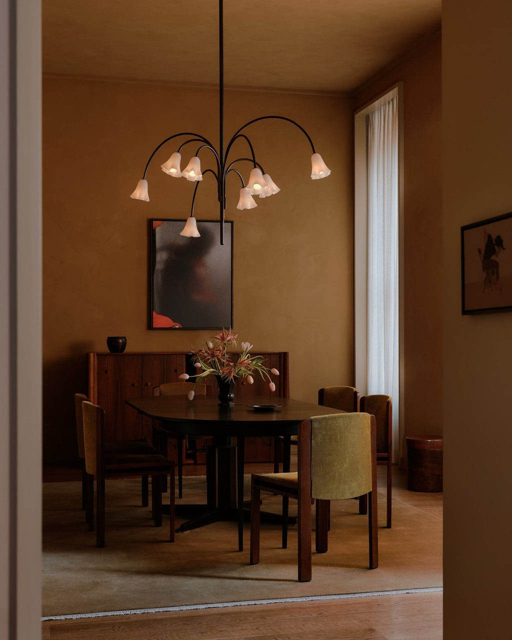 Beldenbrook Glass Chandelier-Moonnatur