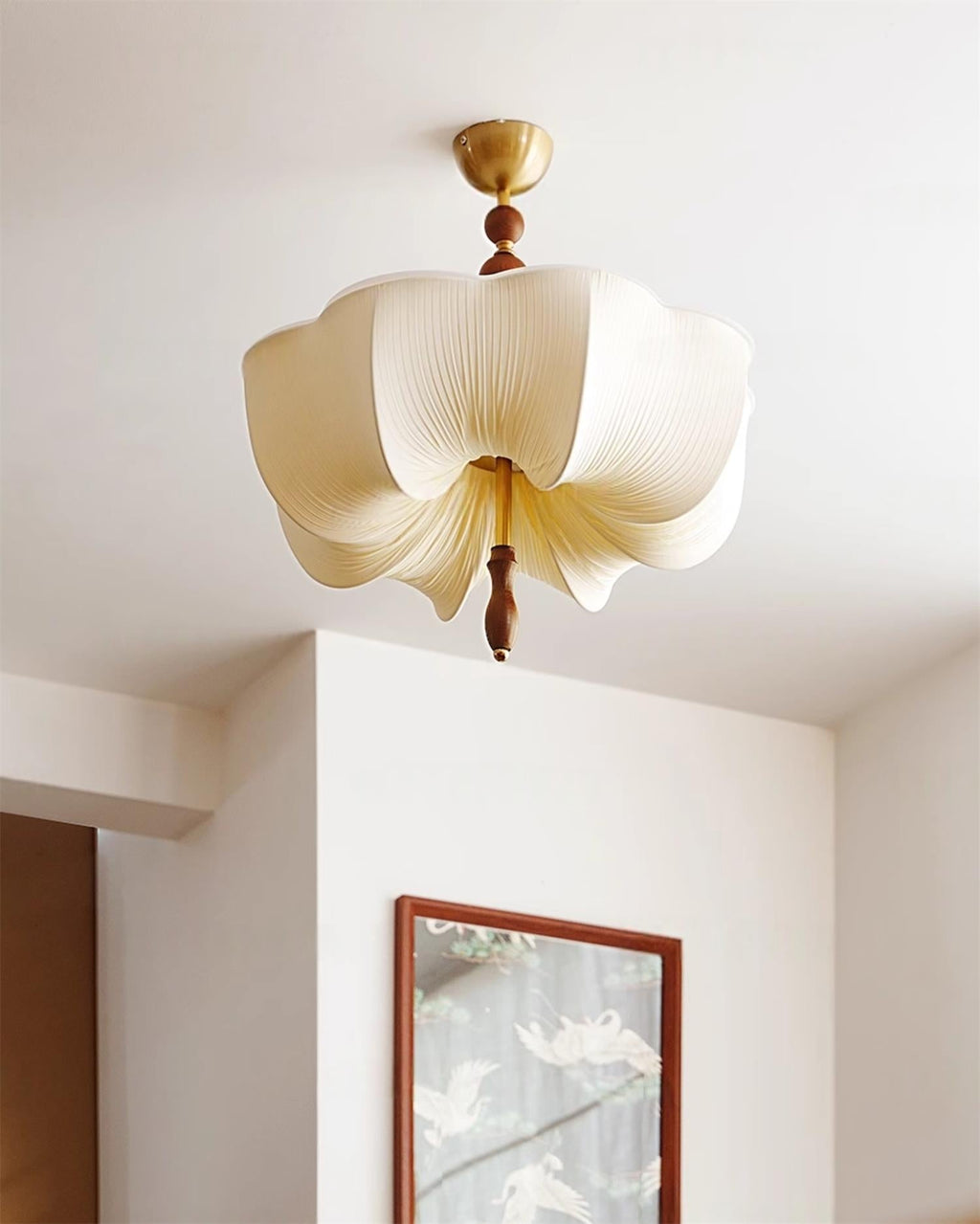 Casteroria Fabric Ceiling Light-Moonnatur