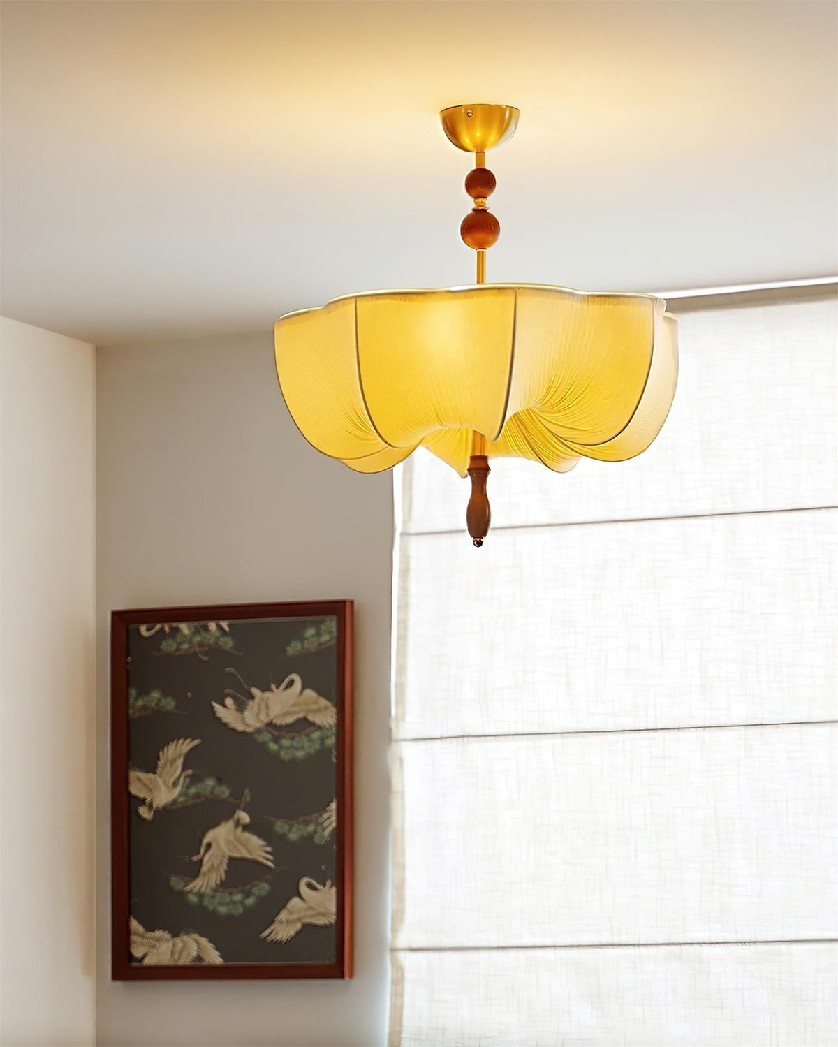 Casteroria Fabric Ceiling Light-Moonnatur